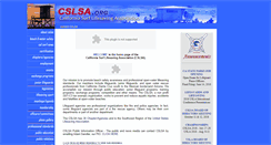 Desktop Screenshot of cslsa.org
